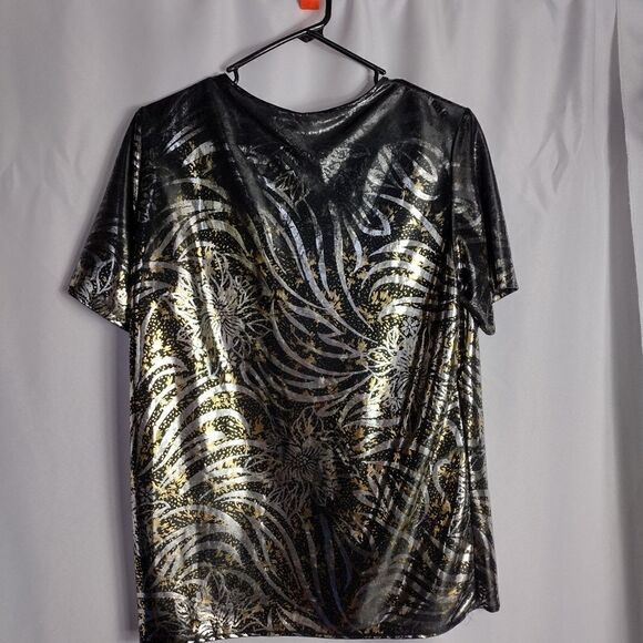 Vintage lamè top  - Picture 2 of 6